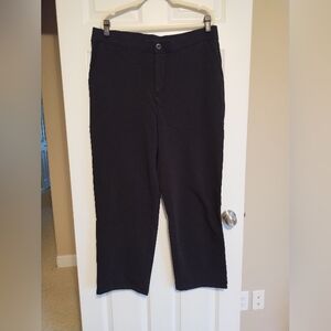 Universal Standard Black Ponte Knit Pants